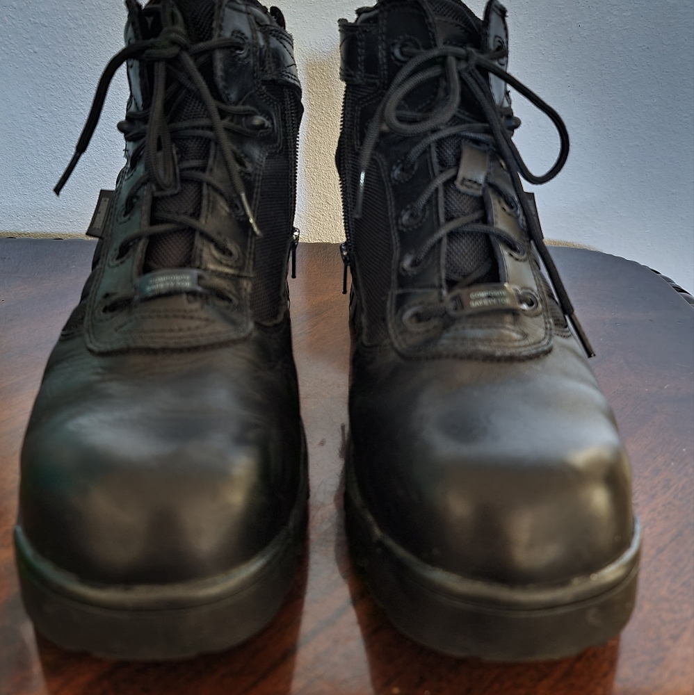 Mens Bates 5" Tactical Sport Composite Toe Side Zip Boot, size 11